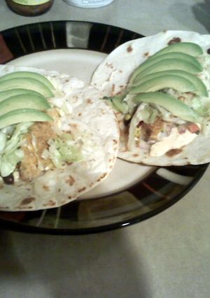A picture of Xtals Fish Tacos.
