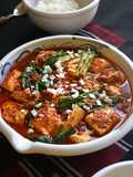 Korean "Red Braised Tofu and Scallion." How Does Cheap, Delicious, and Fast Sound to You?