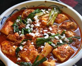 Unique Recipe Korean Red Braised Tofu and Scallion How Does Cheap Delicious and Fast Sound to You Most Delicious