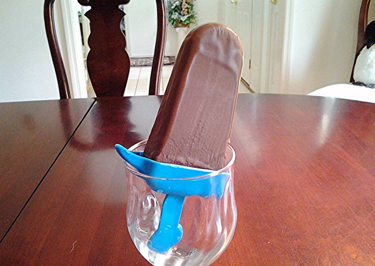 Easiest Way to Prepare Super Quick Homemade Frozen Fudge Bar Cooler Pops