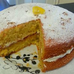 Lemon and Raspberry Sponge A picture of Lemon and Raspberry Sponge.