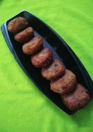 A picture of Leftover Potato Onion Rings.