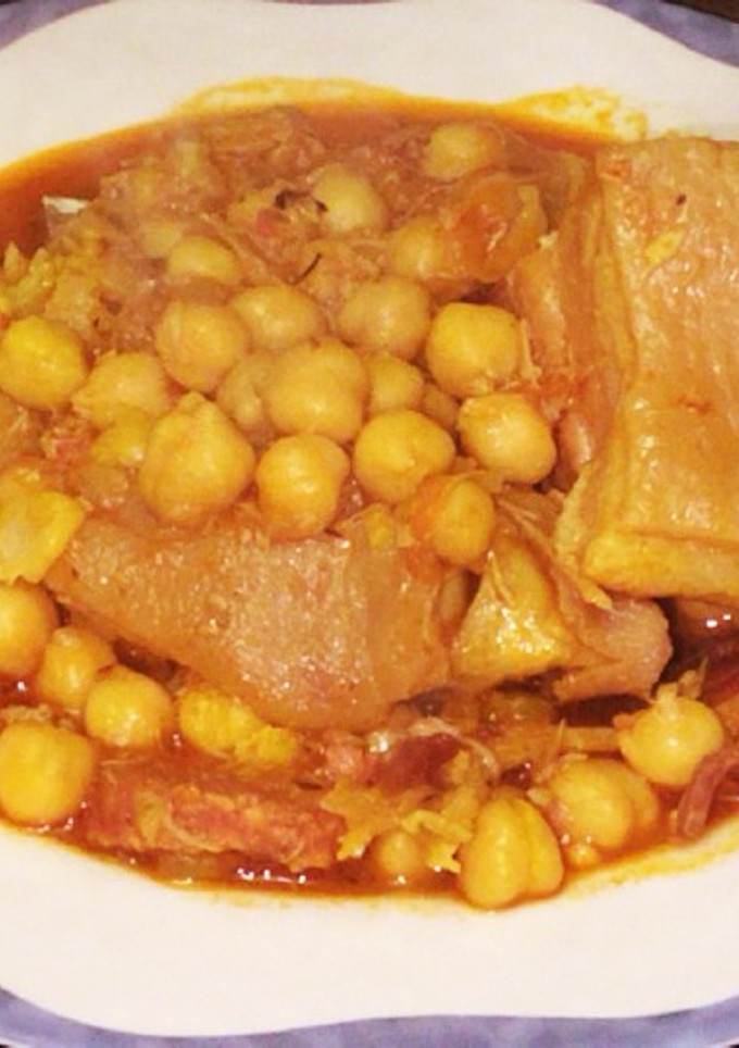 Una foto de Garbanzada