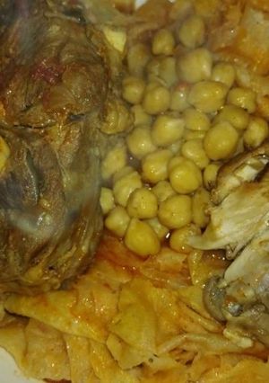 صورة لوصفة النعمة ـ شخشوخة 💚🍲🥩