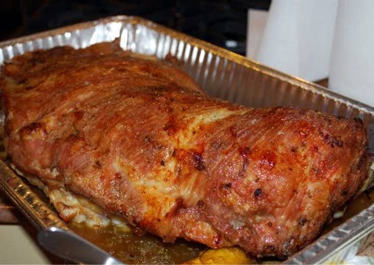 Recipe of Award-winning Mom’s Stuffed Veal Breast