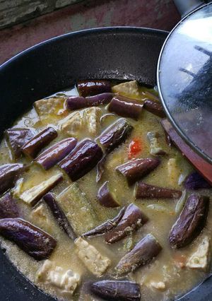 Foto resep Terong Ungu Kuah Kemiri