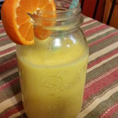 A picture of Orange Push-up Smoothie.