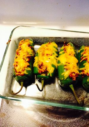 A picture of My Stuffed Jalapeños.
