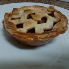 A picture of Ladybirds Toffee , Pear , Apple and or Strawberry Pies.