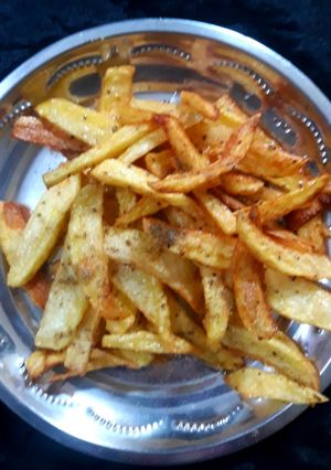 A picture of French fries.