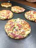 Zucchini and Bacon Patties