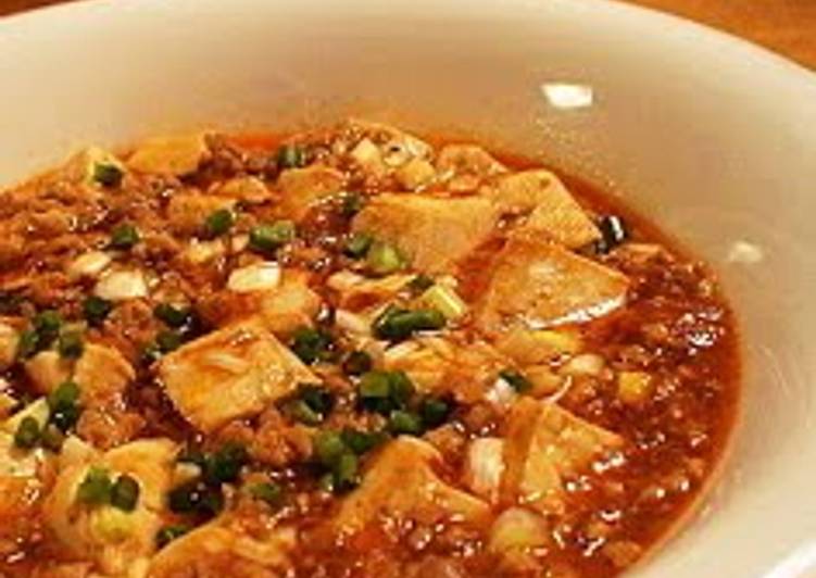 Simple Way to Prepare Perfect Basic Mapo Tofu