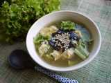 sesame lettuce soup
