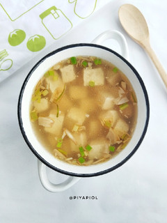 Foto resep Sup Tahu Putih ala Hokben