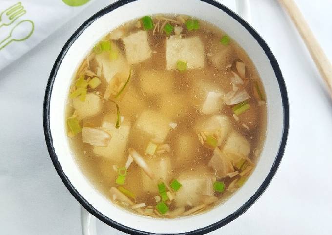 Resep Sup Tahu Putih Ala Hokben Oleh Putri Cookpad