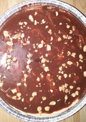 A picture of Chocolate Peanut Butter Pie.