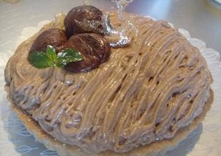 Steps to Make Speedy Mont Blanc Tart