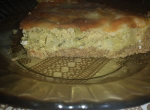 Una foto de Tarta de brócoli & quinoa & queso (bro-qui-cheese😂)