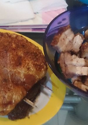 A picture of Crispy Roasted Pork Belly.