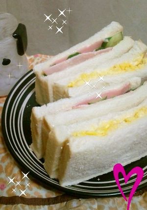 A picture of Our Family's Old-Fashioned Sandwiches.
