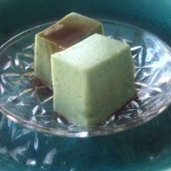 A picture of With Condensed Milk Milky Zunda (Edamame) Soy Milk Kanten Jello.
