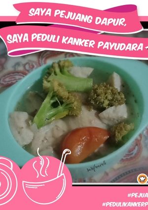 Foto resep Sop bakso brokoli