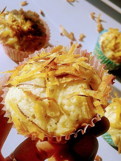 A picture of Coconut cupcakes.