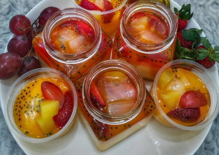 Resep &#34;Tutti Fruity Silky Pudding&#34; yang Wajib Kamu Coba!