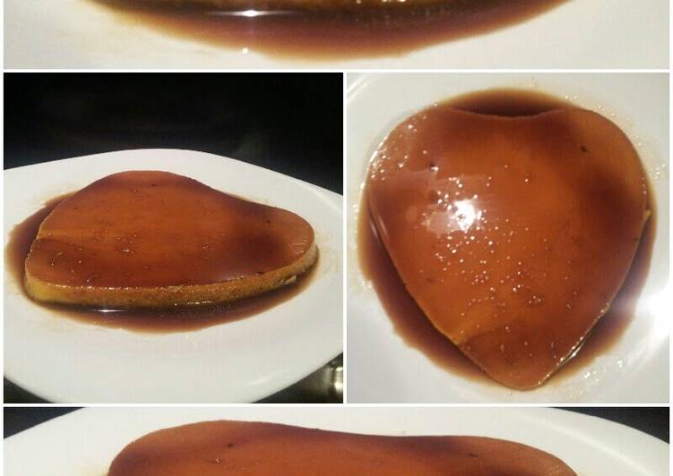Simple Way to  Cooking AMIEs Special VALENTINEs Leche Flan Appetizing