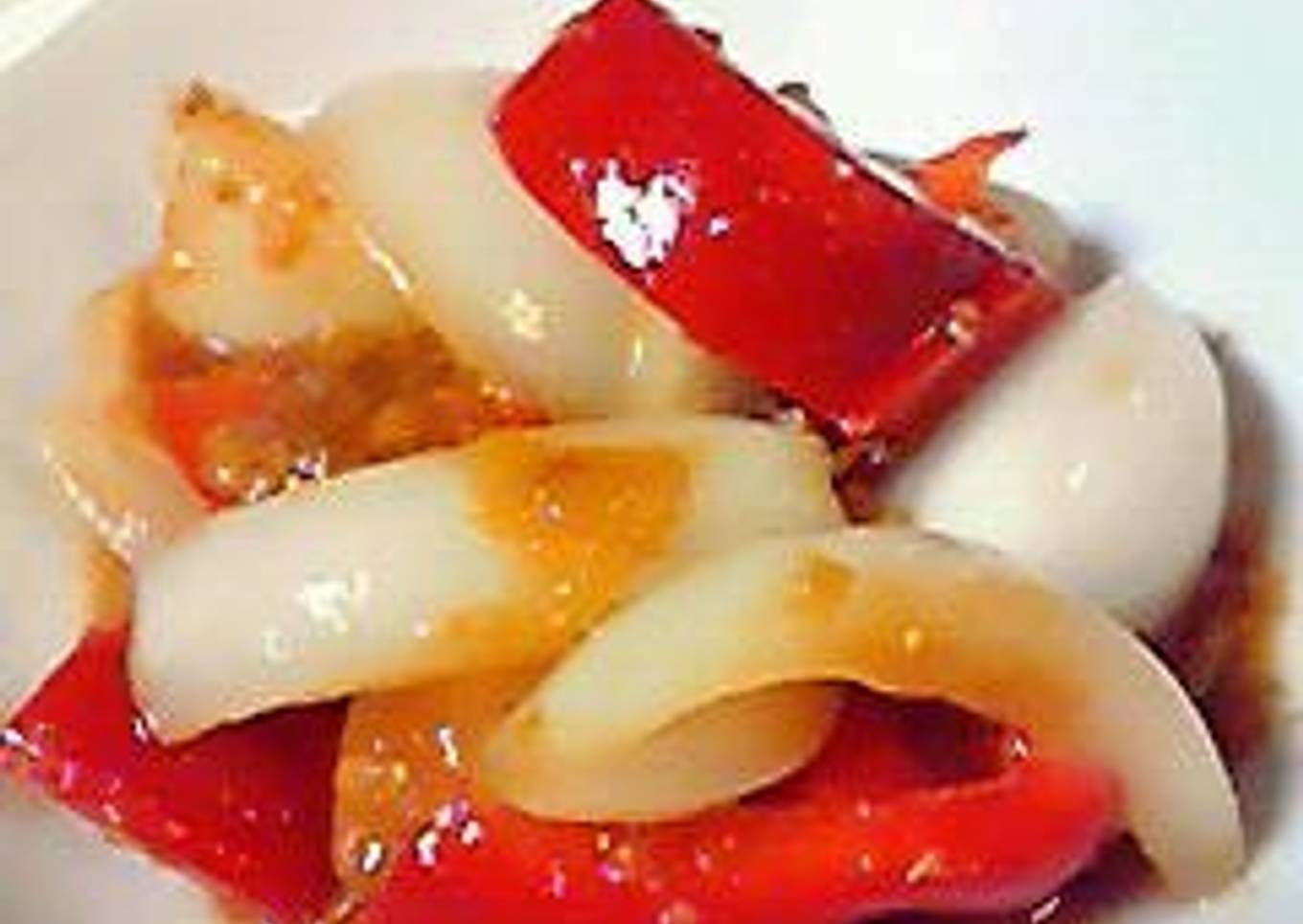 Onion and Bell Pepper Miso Stir Fry - Great in Bentos