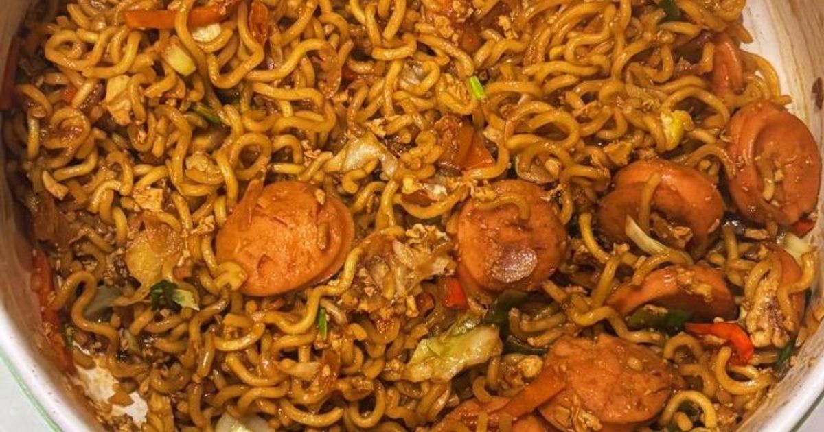 Mie Goreng Sosis Keju