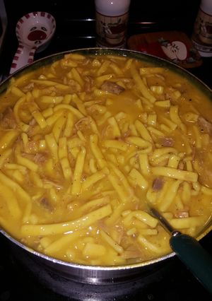 A picture of Holiday Turkey Noodles.