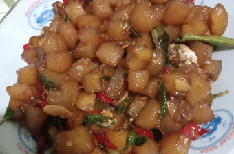 Anti Ribet, Memasak Oseng kikil pedas Yang Bikin Ngiler