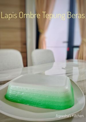 Foto resep Lapis Ombre Tepung Beras