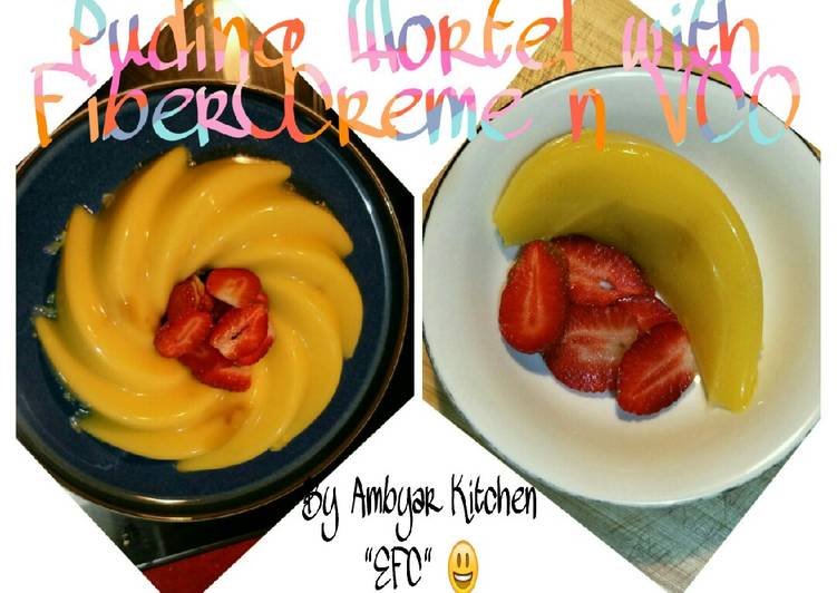 Langkah Mudah untuk Membuat Puding Wortel with Fiber Creme n VCO&hellip; 😍 yang Menggugah Selera