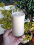 Smoothie de maracuyá, banana y jengibre