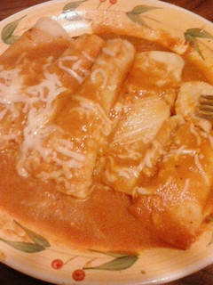A picture of Easy Entomatadas (tomato enchiladas).