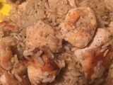 Garlic chicken and rice