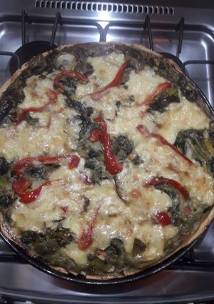 Una foto de Tarta de Verduras con Muzzarella