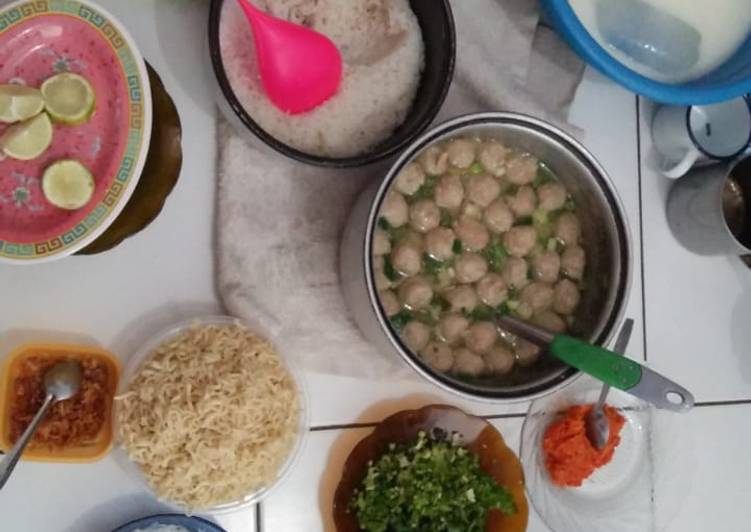 Bakso kaldu jamur