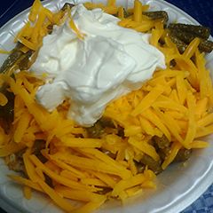 A picture of Green bean bowl.