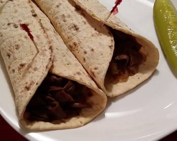 Without Fail Cooking Recipe Philly Steak Wraps Practical Delicious