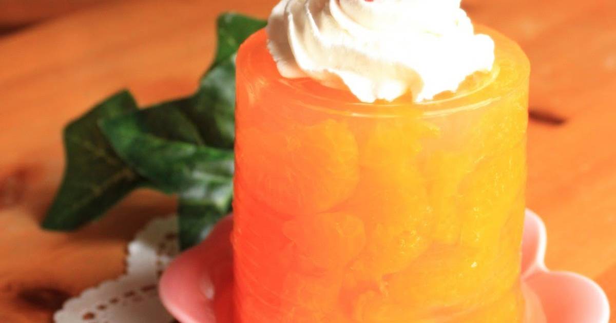 Mikan Tangerine Jello Recipe by cookpad.japan Cookpad