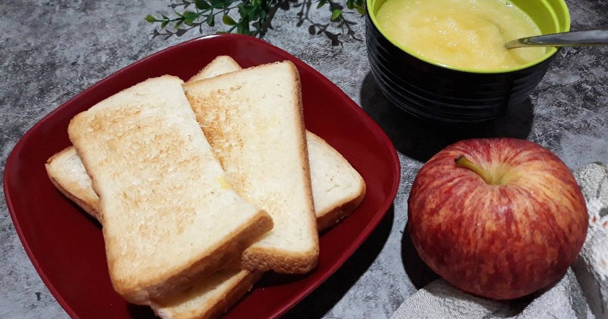 Resep Menu BRAT Saat Diare (Banana, Rice, Apple, Toast) oleh Bulbul Kitchen 🍅 Cookpad