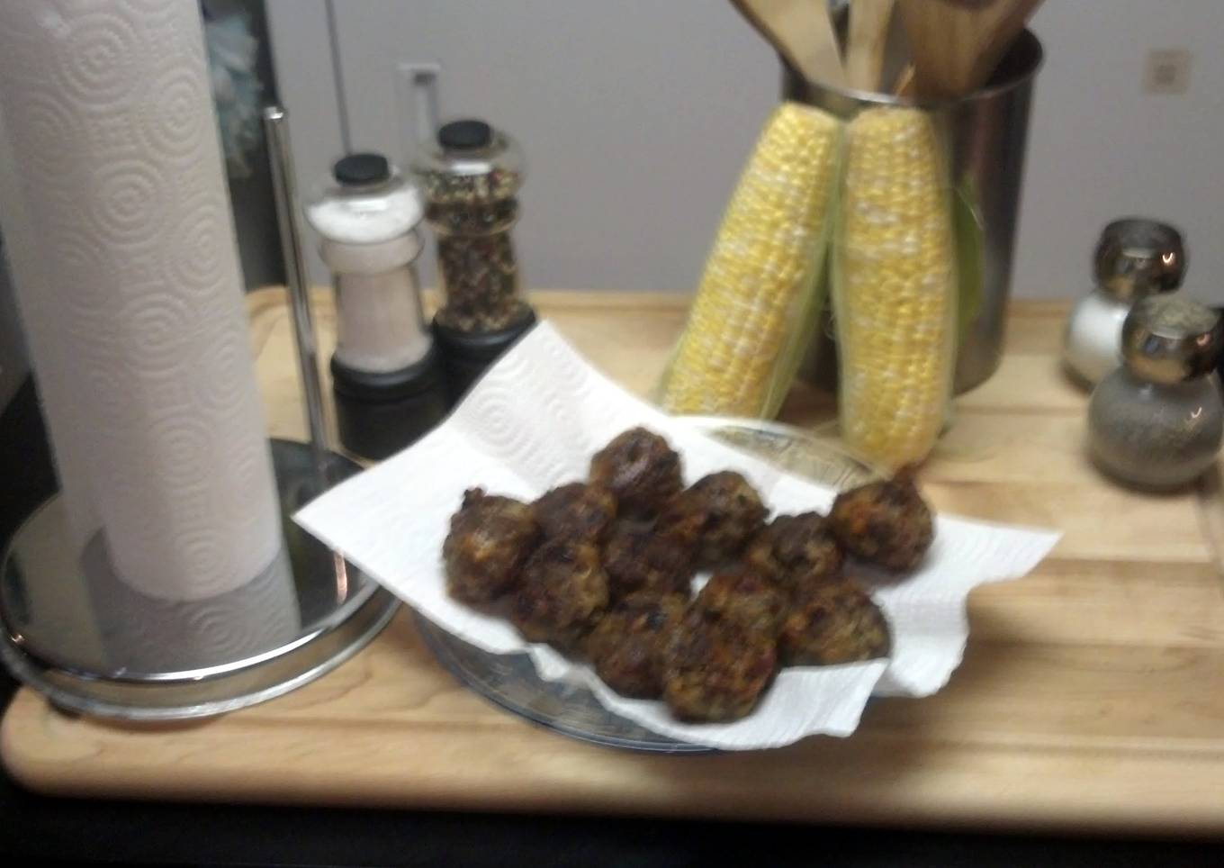 Goobers Boom Boom Smoked Gouda Meatballs