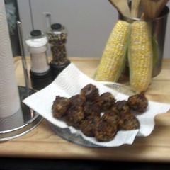Goobers Boom Boom Smoked Gouda Meatballs A picture of Goobers Boom Boom Smoked Gouda Meatballs.
