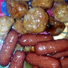 A picture of Gluten Free Ham Balls.