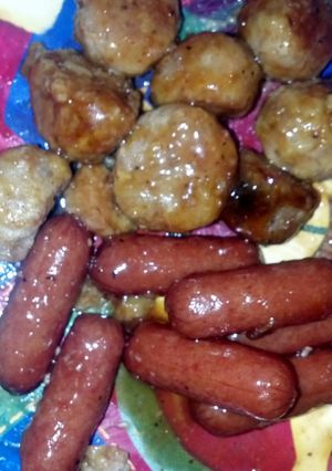 A picture of Gluten Free Ham Balls.