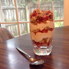 A picture of Strawberry Banana Smoothie.