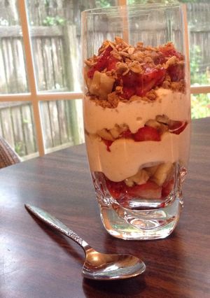 A picture of Strawberry Banana Smoothie.